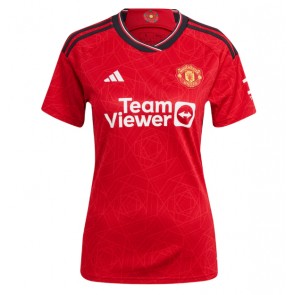 Maillot de foot Manchester United Domicile Femmes 2023-24 Manches Courte